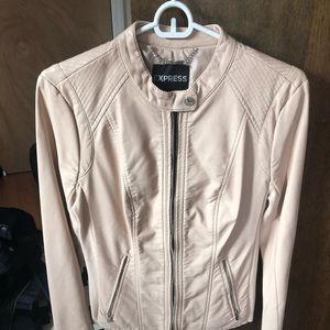Express faux leather jacket